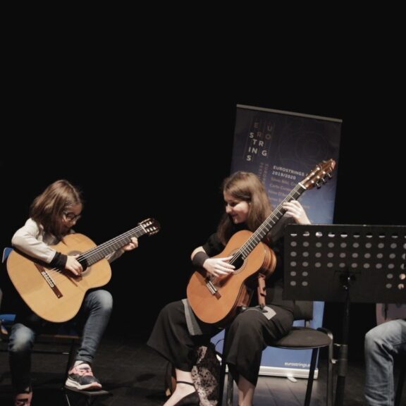 Masterclasses given to young pupils at Guimaraes Guitar Festival 2020