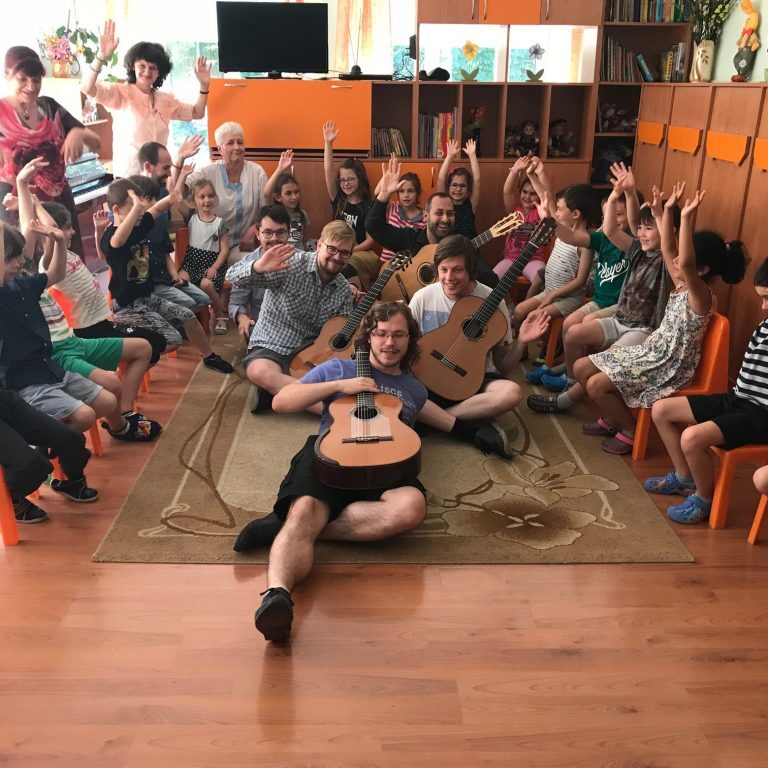 Masterclasses with pupils at Plovdiv GuitArt Festival 2018