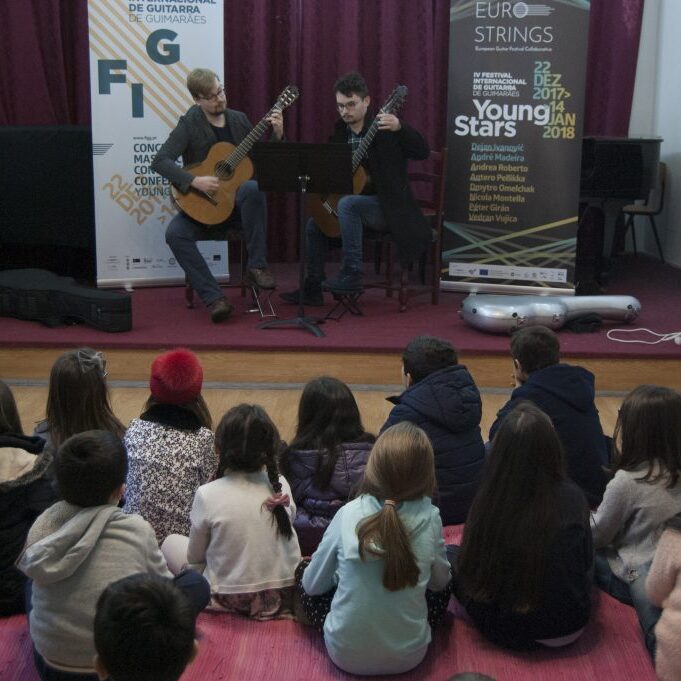 Educational concerts at Guimaraes Guitar Festival