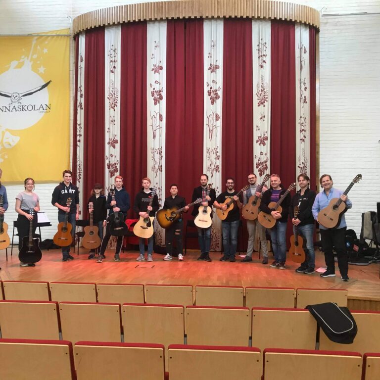 Interactive concert and talks at Uppsala Guitar Festival 2020